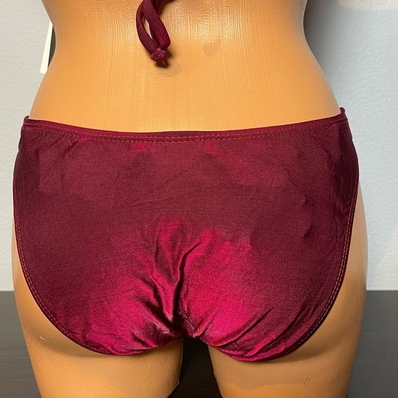 Nwt GUESS Rock Star Rhinestone Embellished Plunge 1 Piece Swimsuit (SW06) - Picture 8 of 12